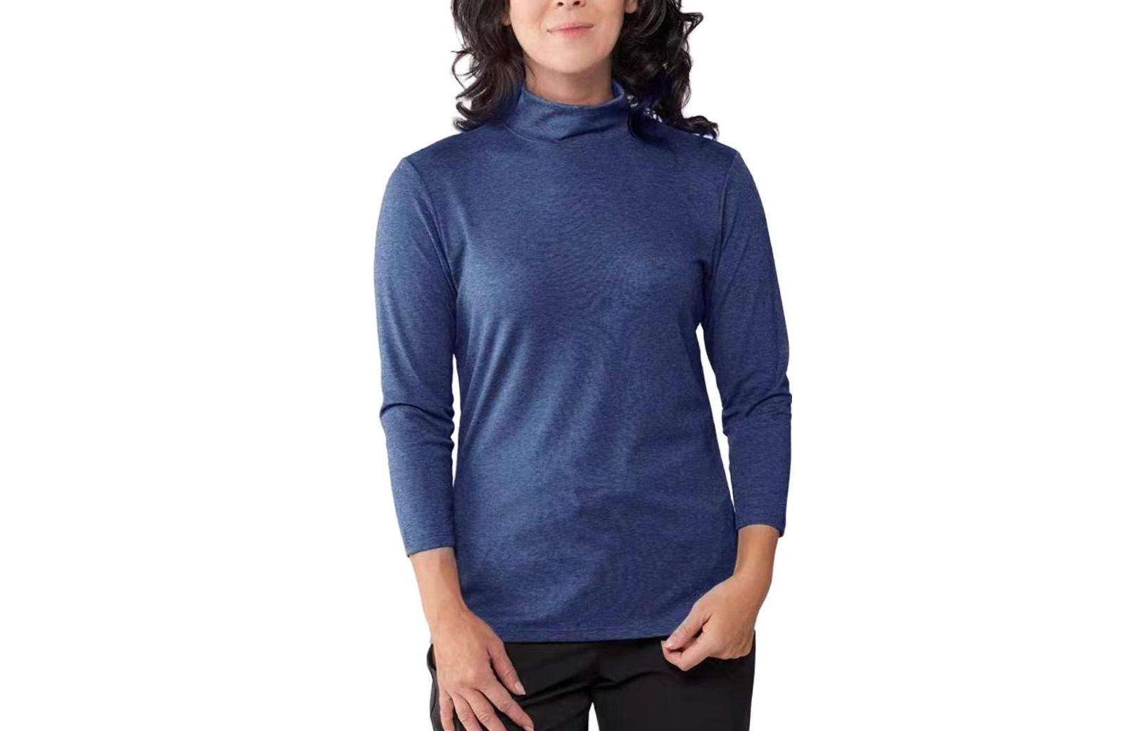 LUMIN Футболка с втачными рукавами для женщин Arcteryx, Cosmic Heather/Starry Blue — фото 4