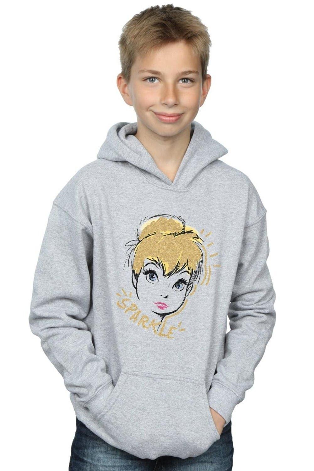 

Толстовка с блестками Tinkerbell Disney, серый