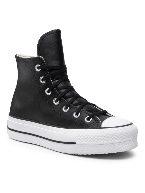 Тканевые кроссовки Chuck Taylor All Star Lift Clean Hi 561675C Converse, черный — фото 3