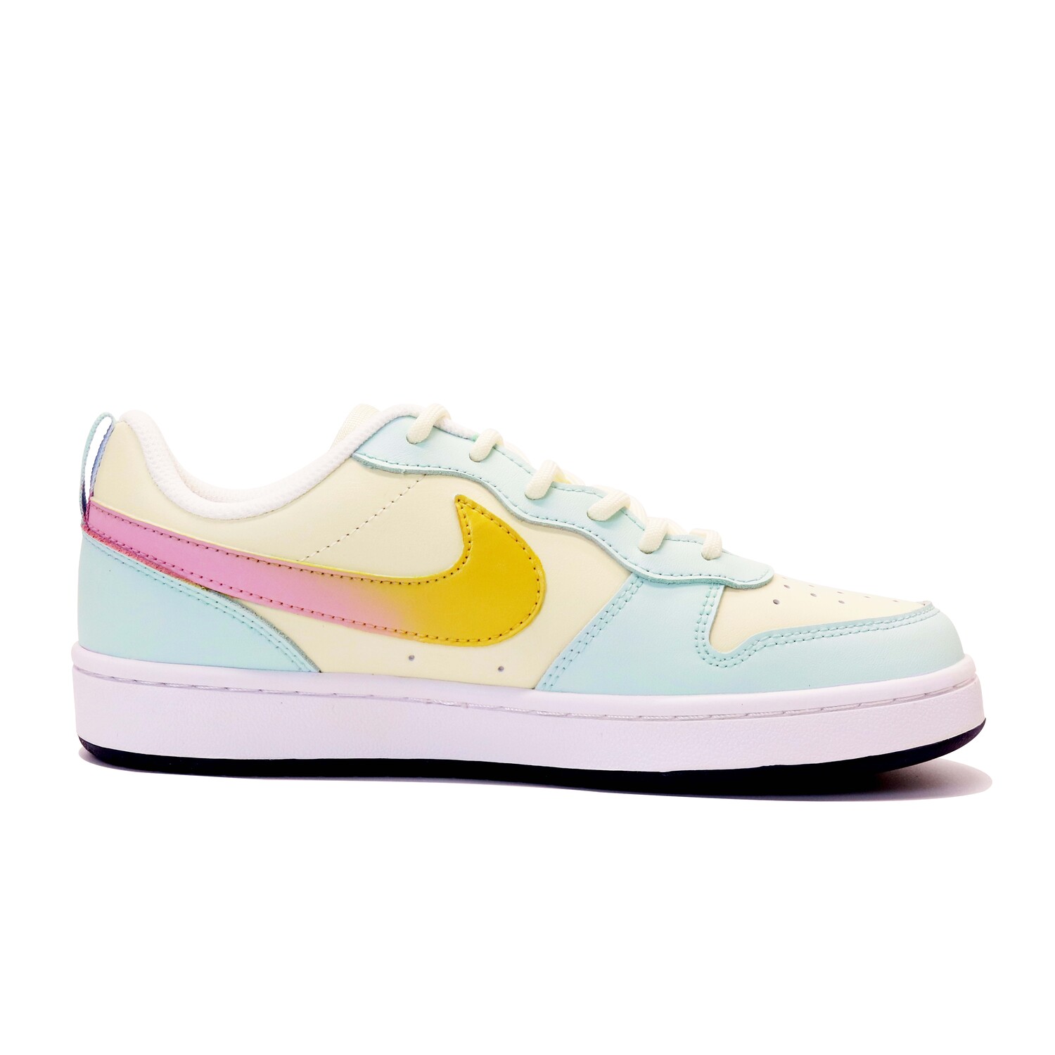 

Кроссовки Nike Court Borough Skateboarding Shoes Women's Low-top Green/orange/pink, оранжевый