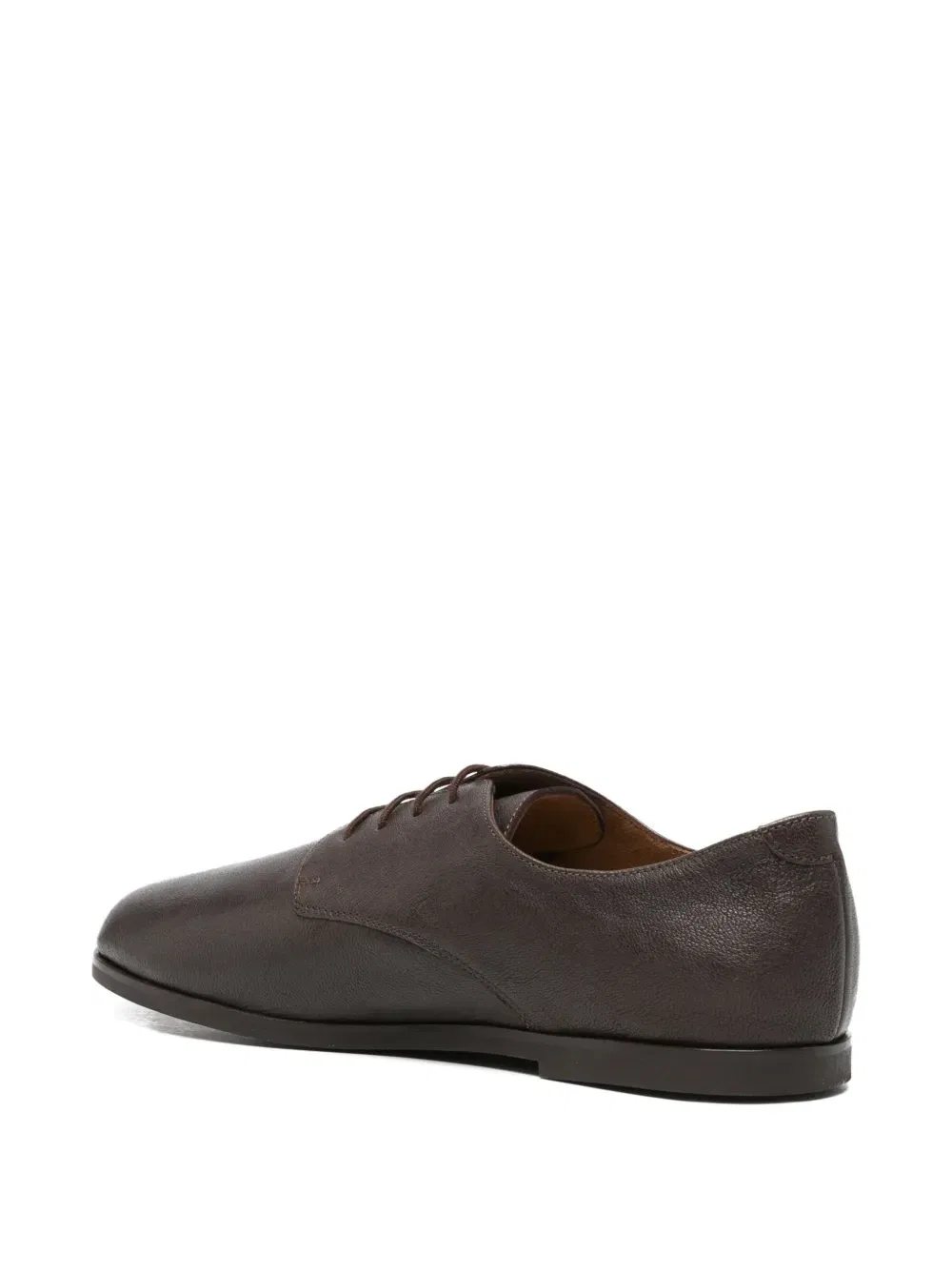 Дерби на миндалевидном носке Common Projects, коричневый — фото 3
