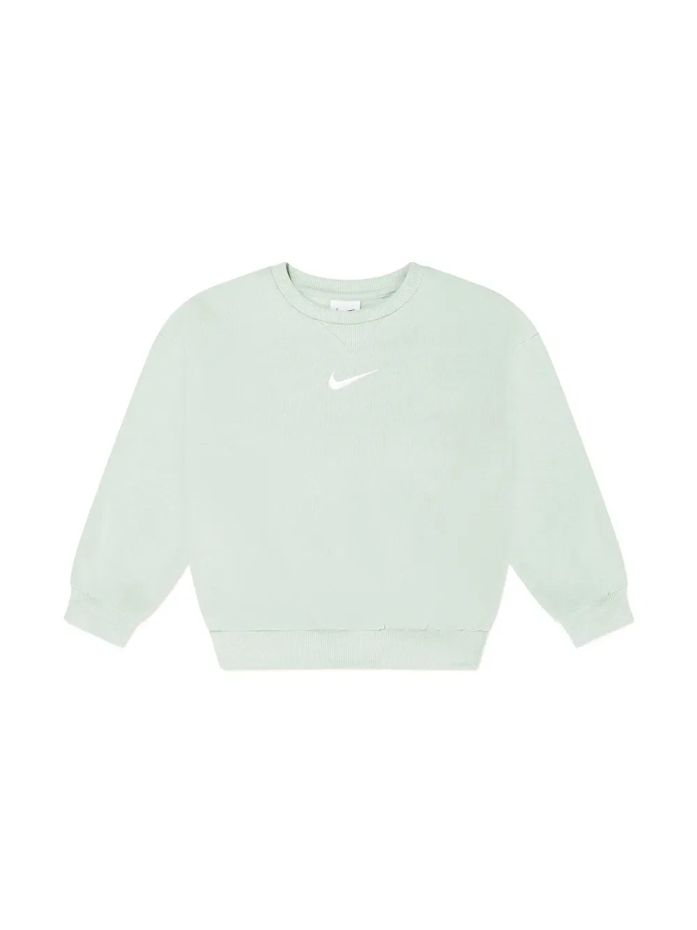 Спортивный костюм с принтом в виде галочки Nike Kids, зеленый — фото 3