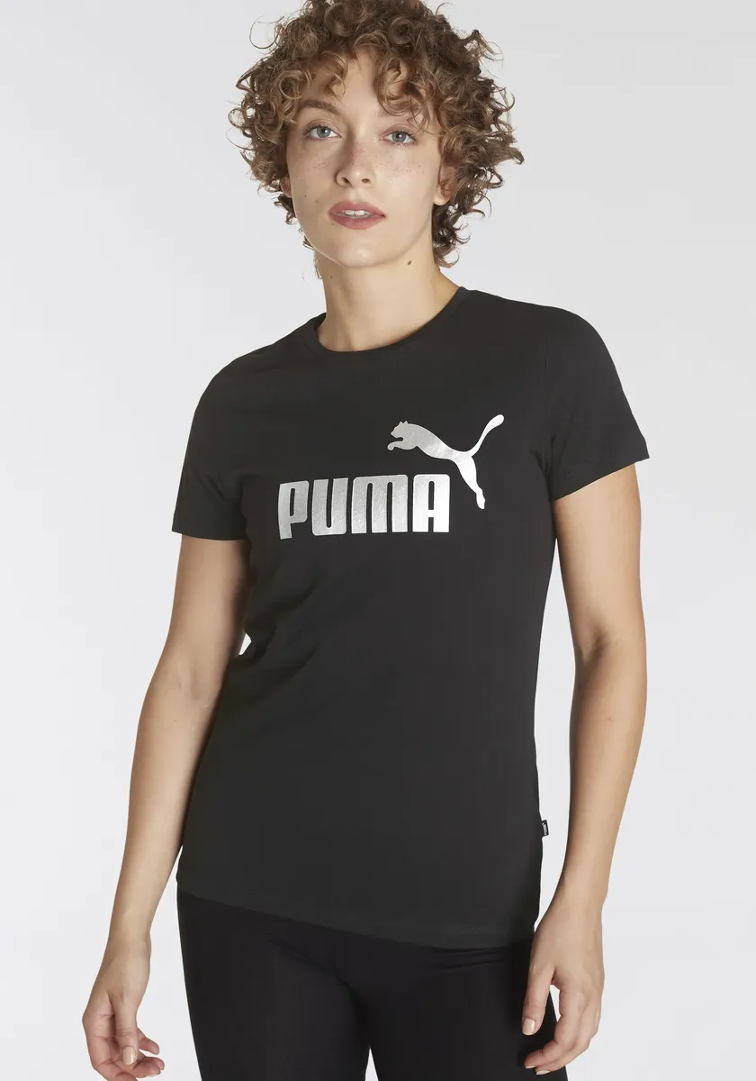 

ФУТБОЛКА PUMA "ESS+ МЕТАЛЛИЧЕСКАЯ ФУТБОЛКА С ЛОГОТИПОМ", серебристый