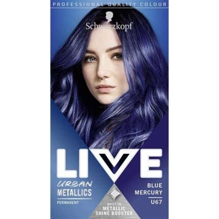 

Краска для волос Live Urban металлик U67 Blue Mercury, Schwarzkopf