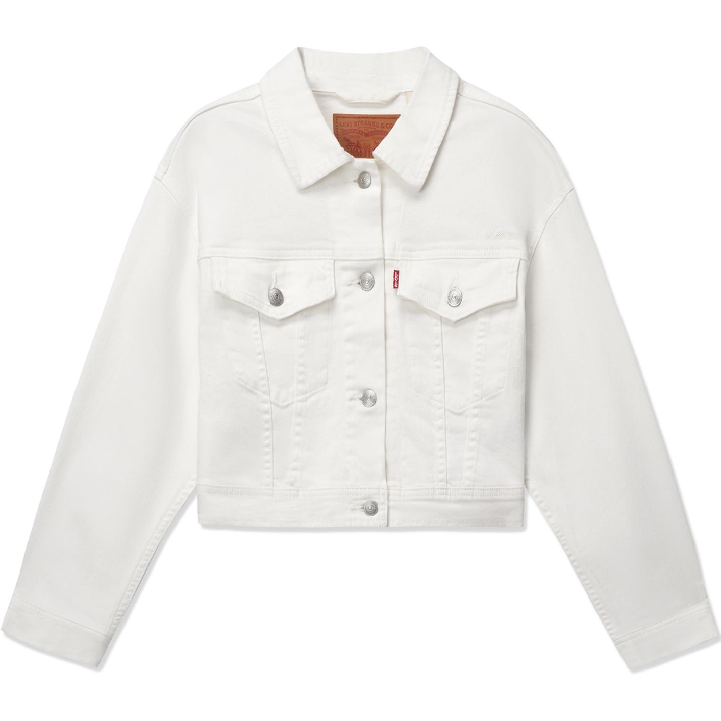 

Levi’s Джинсовая Куртка Женская Белая Levis