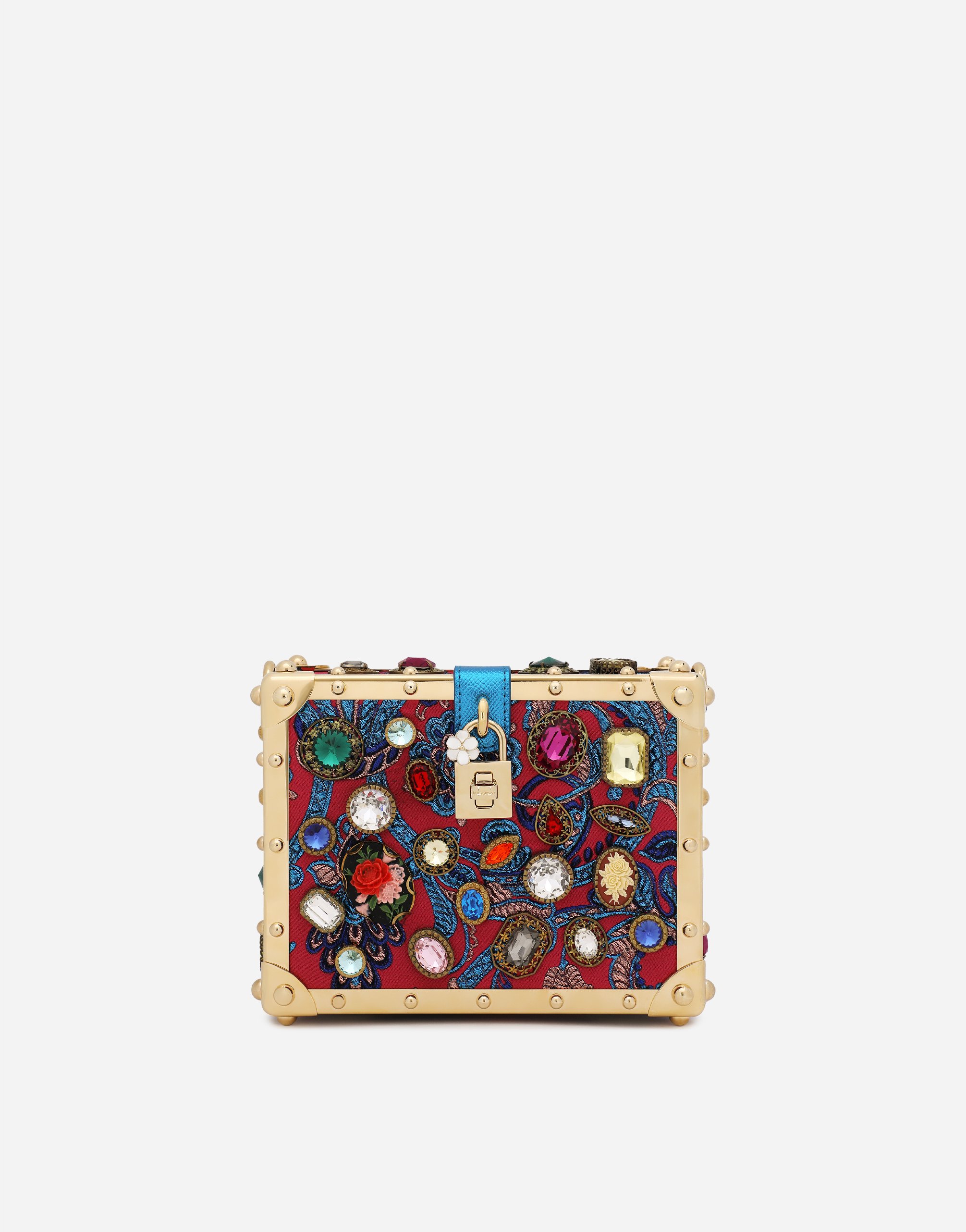 

Сумка jacquard dolce box с вышивкой Dolce & Gabbana, мультиколор