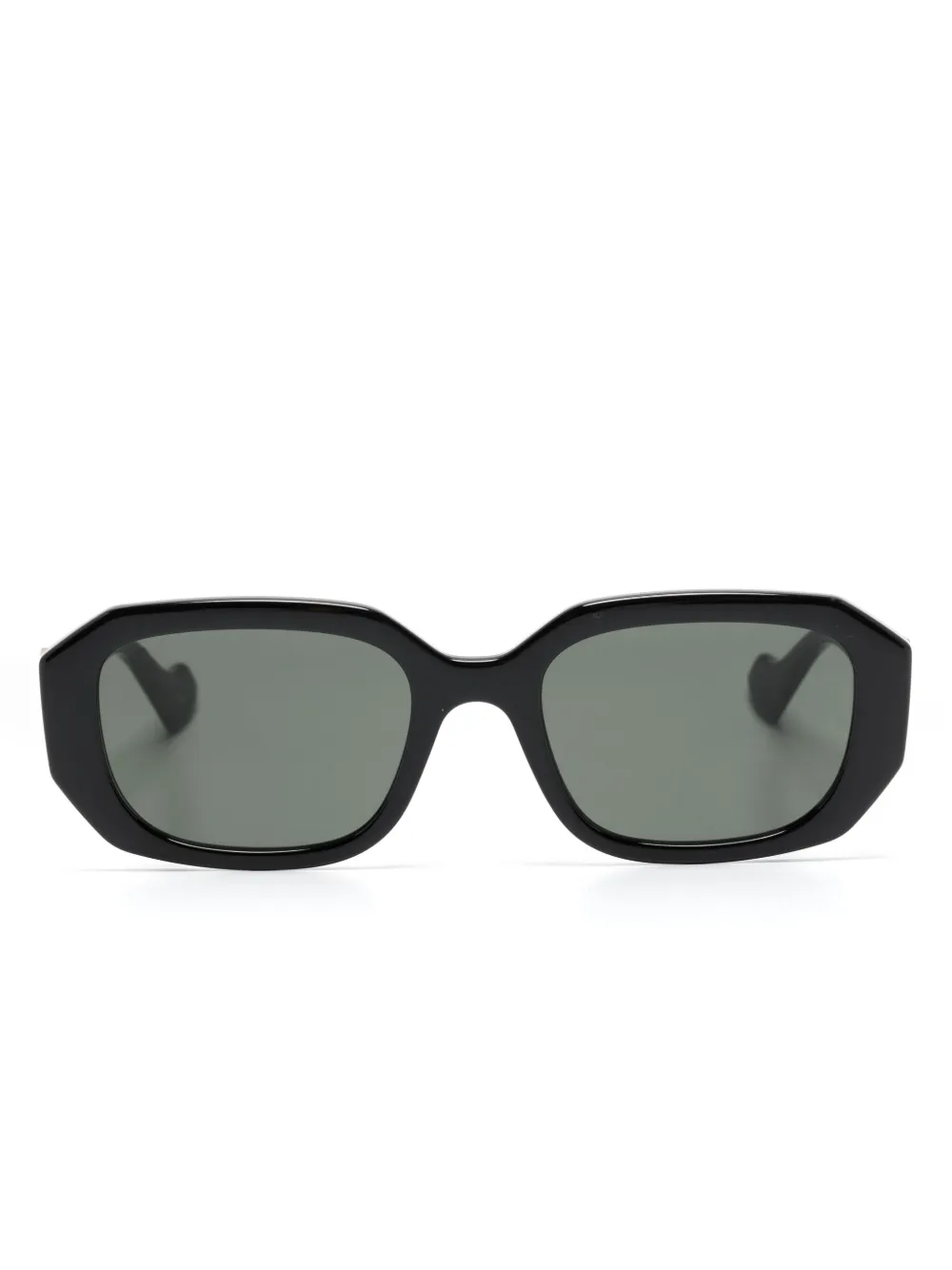 

Солнцезащитные очки в геометричной оправе с декором Double G Gucci Eyewear, черный