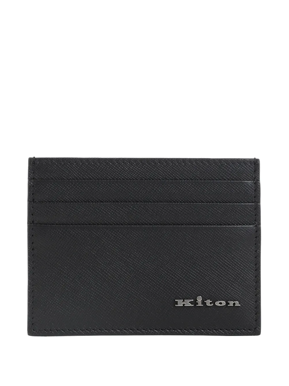 

Картхолдер с логотипом Kiton, черный