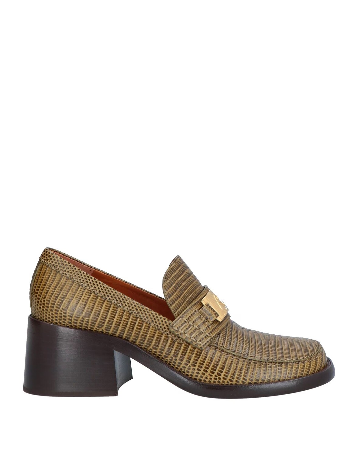 

Лоферы Rochas, горчичный