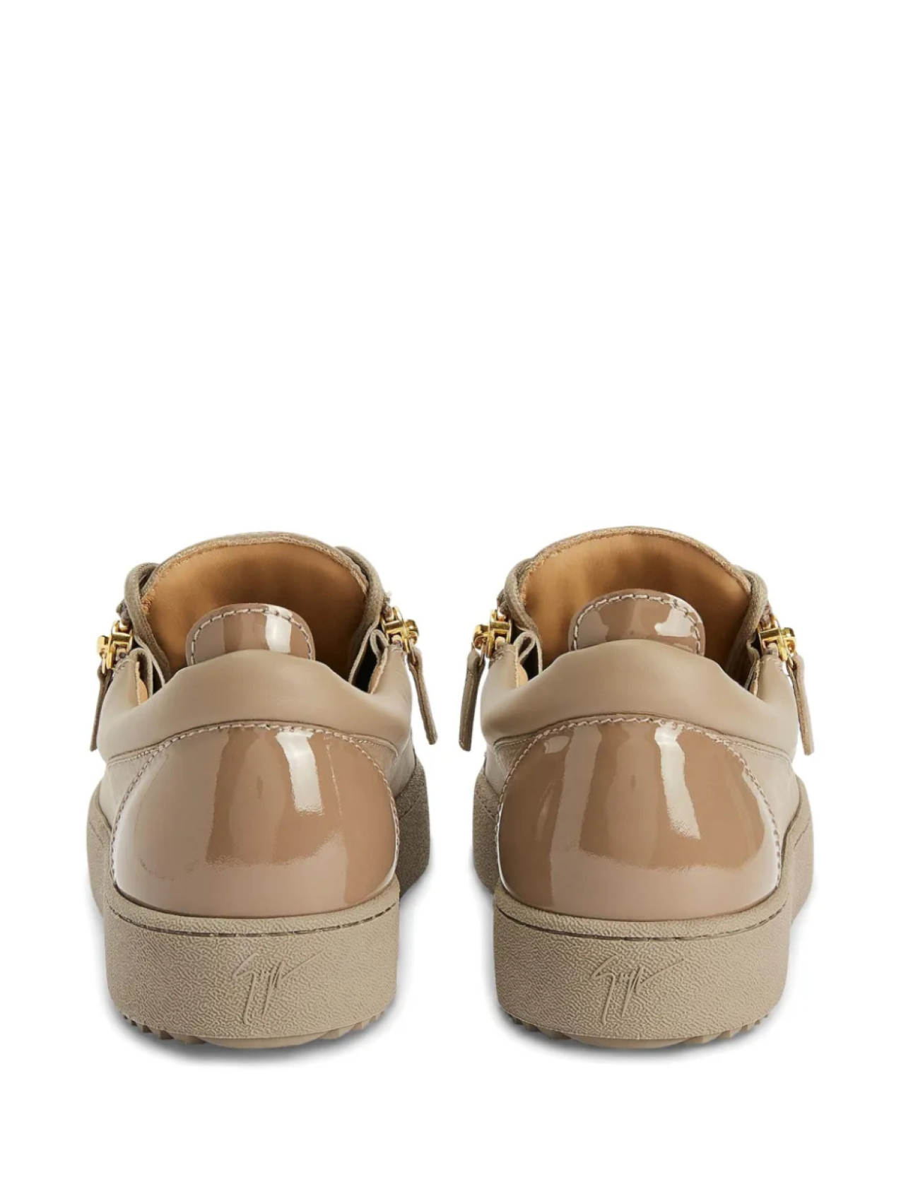 Кроссовки Frankie с застежкой-молнией Giuseppe Zanotti, нейтральный — фото 3