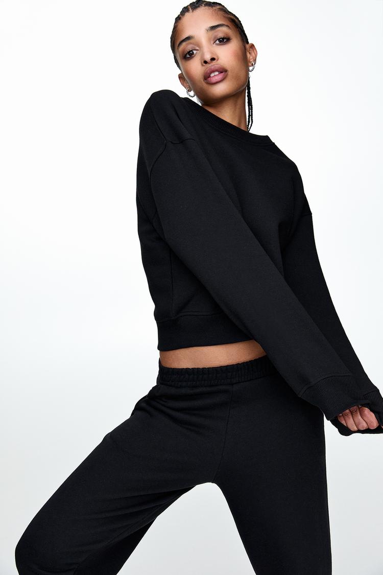 

Комплект спортивного костюма Jogger Pull And Bear, черный