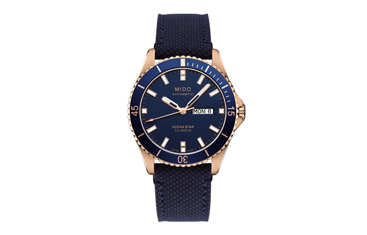 

MIDO Часы Men's Leader Submariner Watch, Blue Black Watch Dial