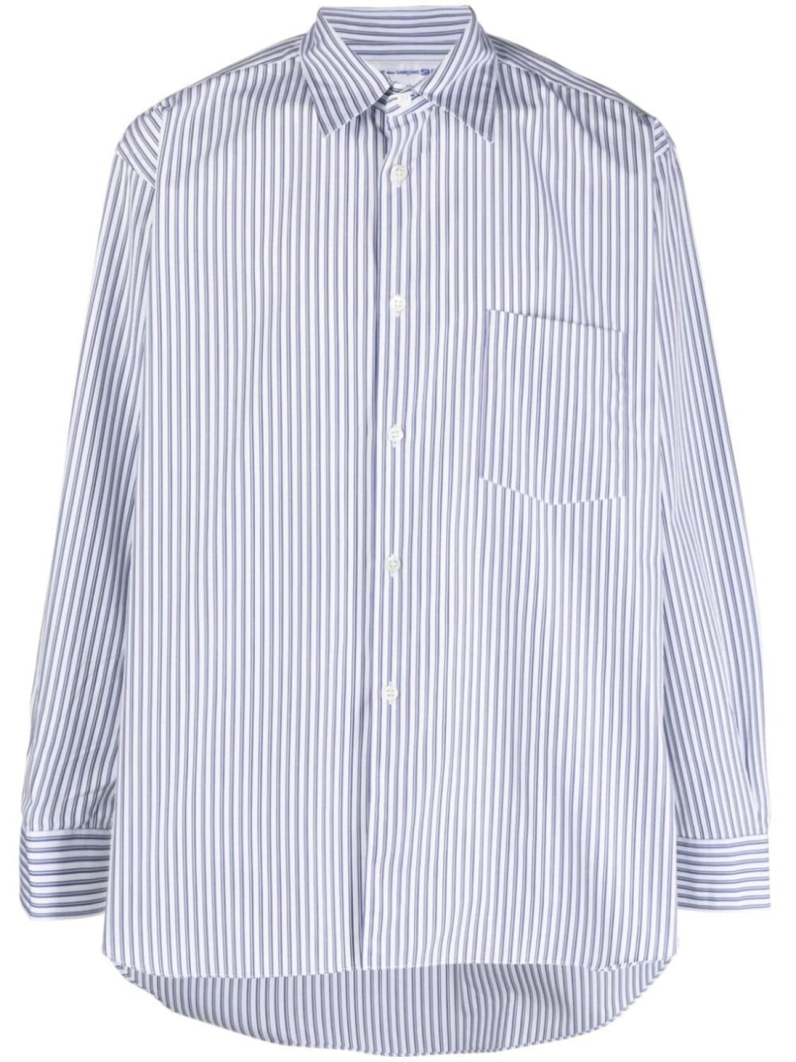 

Comme Des Garçons Shirt рубашка в полоску, белый