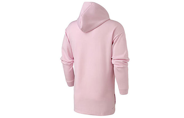 Толстовка men's large logo sports drawstring pink Nike, розовый — фото 2