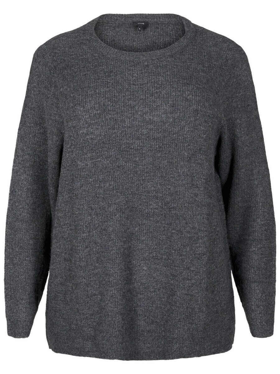 

Свитер Zizzi Sweatshirt Camaya, темно-серый