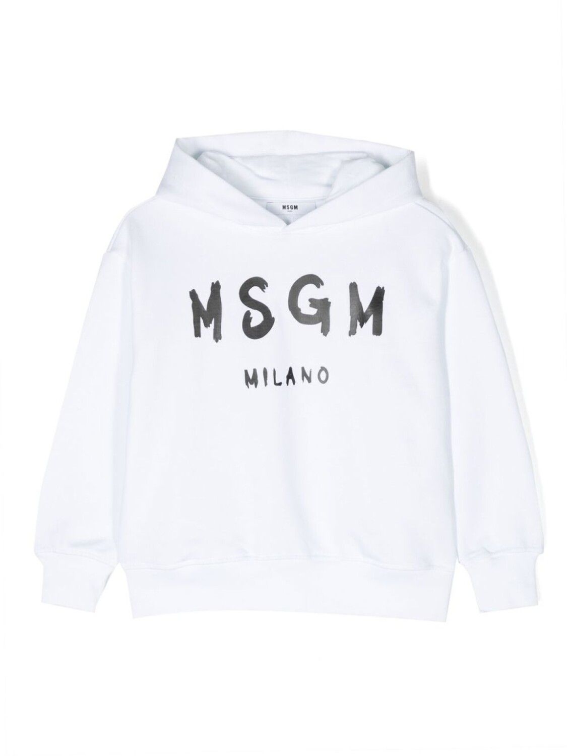 

MSGM Kids толстовка с логотипом, белый