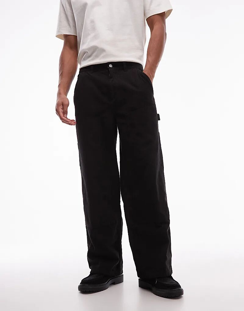 

Плотницкие брюки Allsaints Dunstan вельветовые коричневого цвета