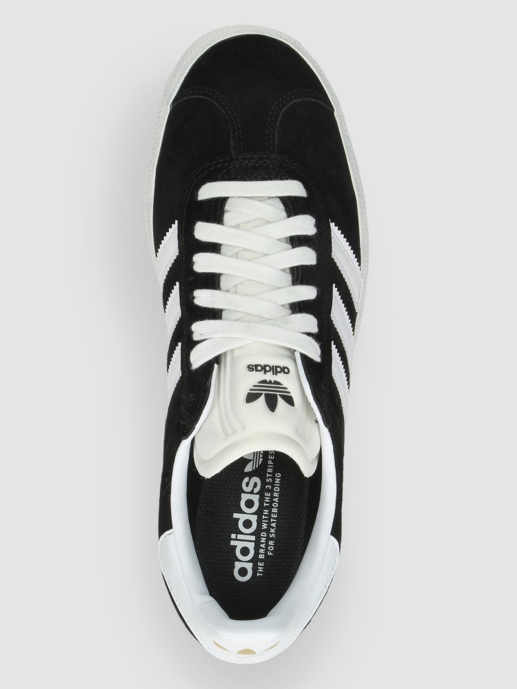 Кеды adidas Skateboarding Gazelle Adv Skateschuhe, cblack/ftwwht/goldmt — фото 4