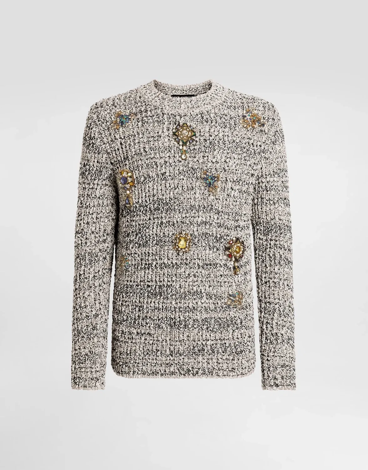 Пуловер английской резинкой DOLCE & GABBANA, мультиколор