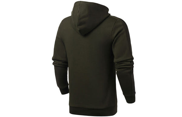 Толстовка neo m ce 5s hdy side stripe knit sports pullover green Adidas, зеленый — фото 2