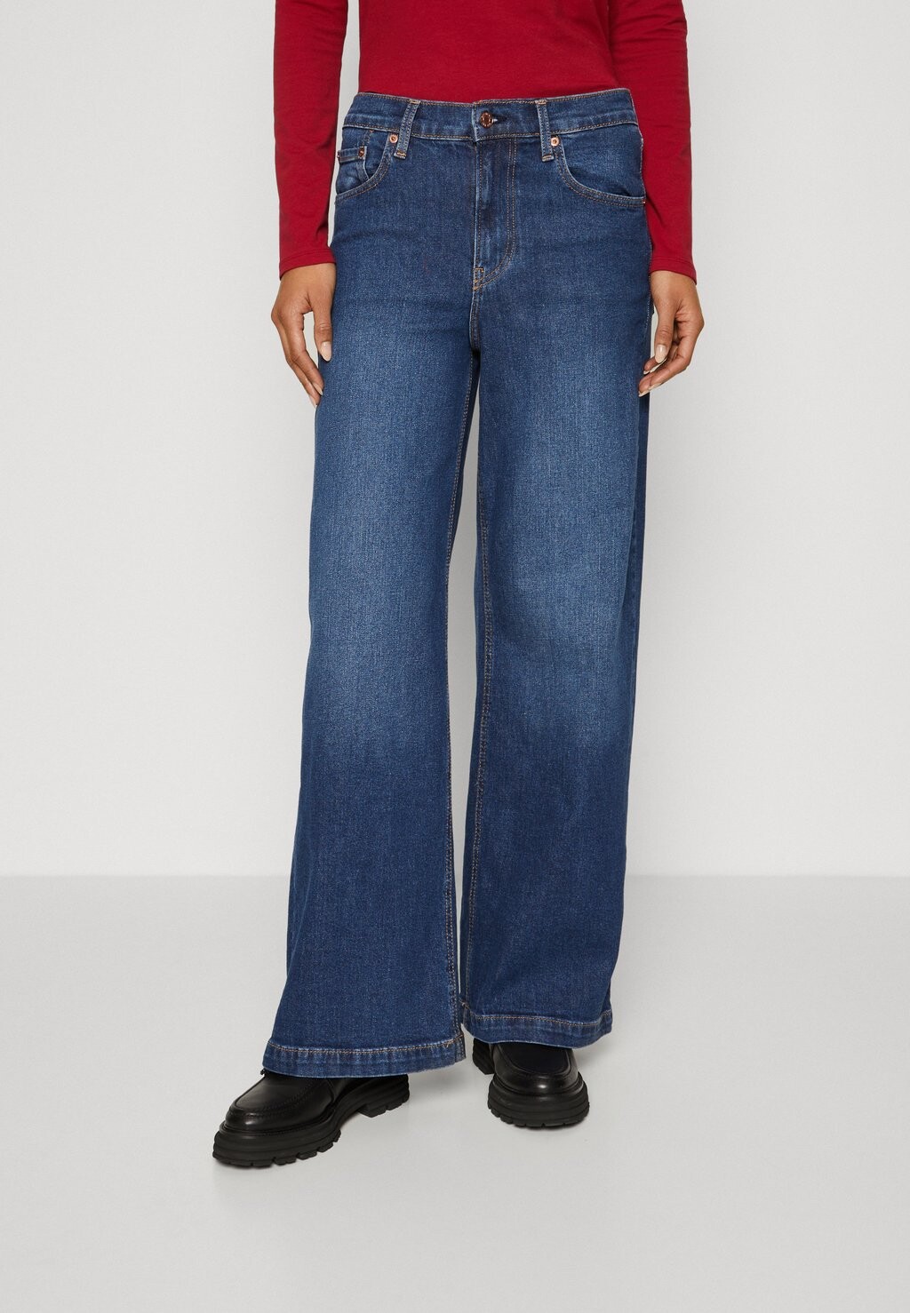 

Джинсы-клеш STRIDE SUTTON GAP, цвет dark blue denim