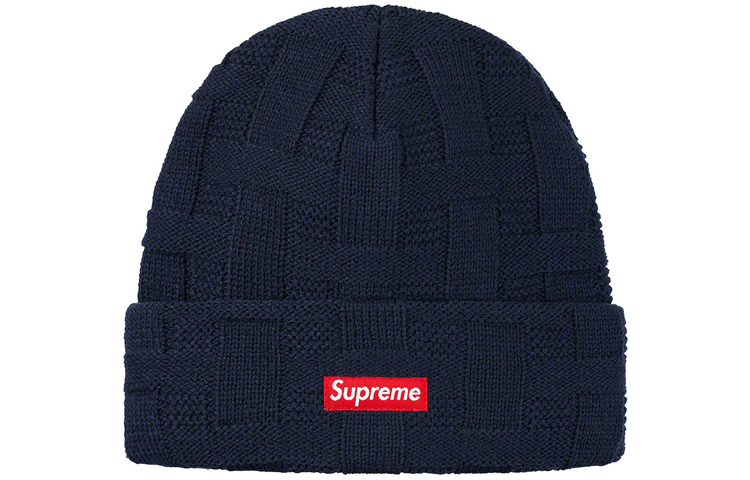 

Шапка с узором плетения корзины Supreme, one size