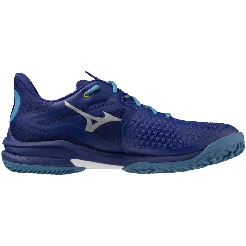 Теннисные кроссовки «Wave Exceed Tour 6 OC» от Mizuno, Blue X White — фото 2