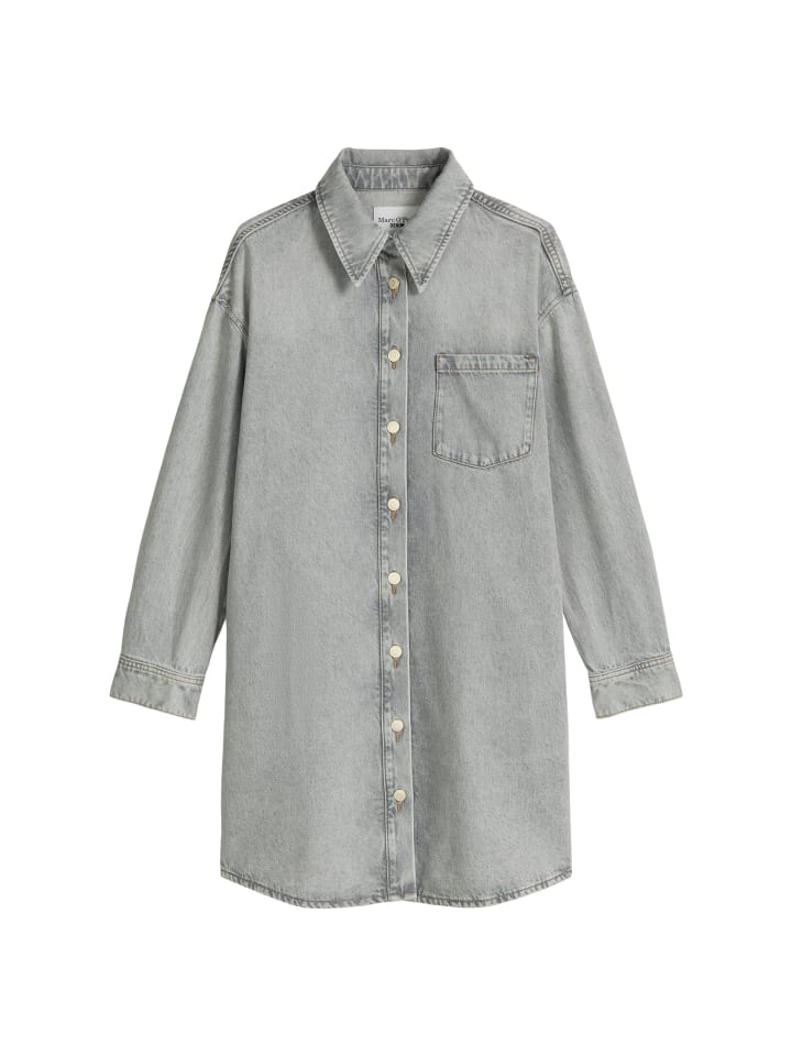 

Marc O'Polo DENIM Свободное джинсовое платье светло-серого цвета