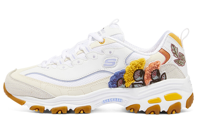 

Кроссовки Skechers D'Lites 1.0 Chunky Sneakers Women's Low-Top White/Multicolor