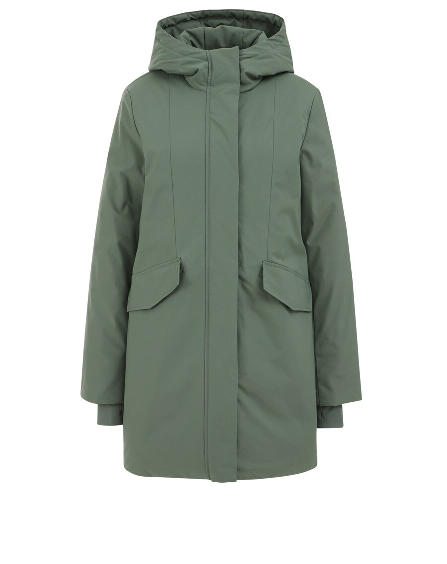 

Зимняя парка WE Fashion, цвет Green/Khaki/Dark green
