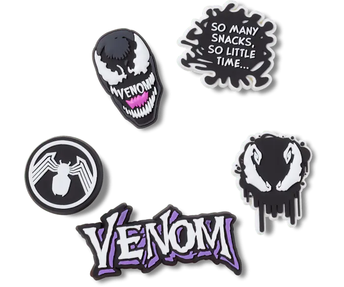 

Джиббитсы Spider-man Venom 5 Pack Crocs