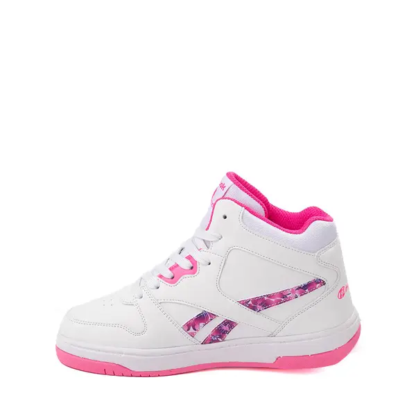 

Кеды Reebok x Heelys BB4500 Mid Skate Shoe, белый/розовый
