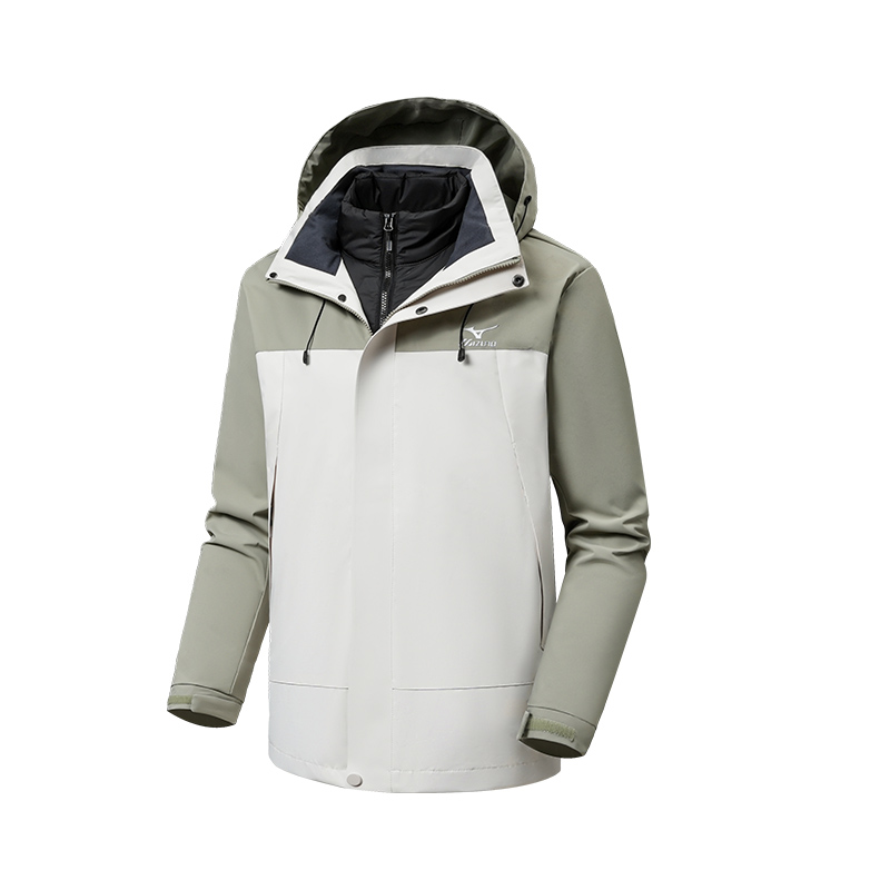 

Ветровка мужская Mizuno, серый/серебряный-зеленый