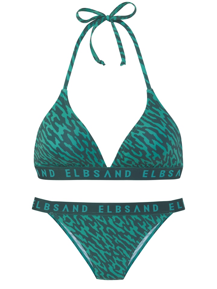 

Комплект бикини ELBSAND, цвет petrol bedruckt