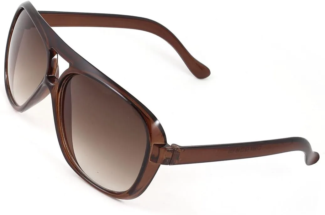 

Солнцезащитные очки для женщин с двойной перемычкой, квадратной формы, прозрачными коричневыми линзами (id: ebd 16e 9ed 84b c5f) Ruilogod, Multiple Colors