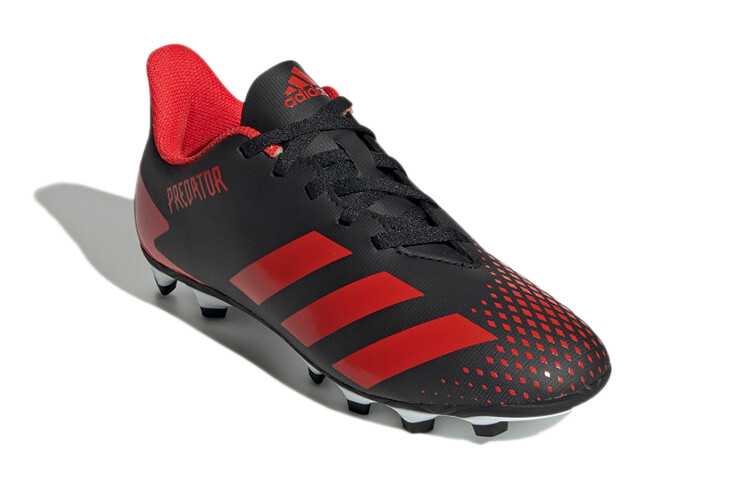 Футбольные бутсы Predator 20.4 Kids Kids Low-top Black/Red Adidas — фото 3