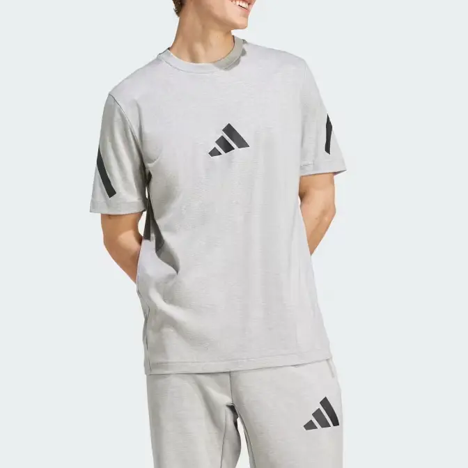 Футболка Zne X ZNE мужская, средне-серая Adidas, серый — фото 2