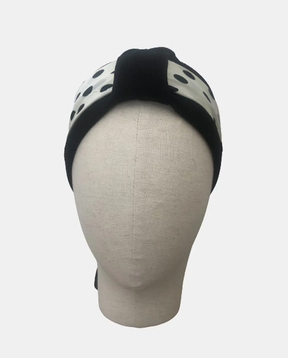 

Черный тюрбан Belle с цветочным шарфом Belle Turban, черный