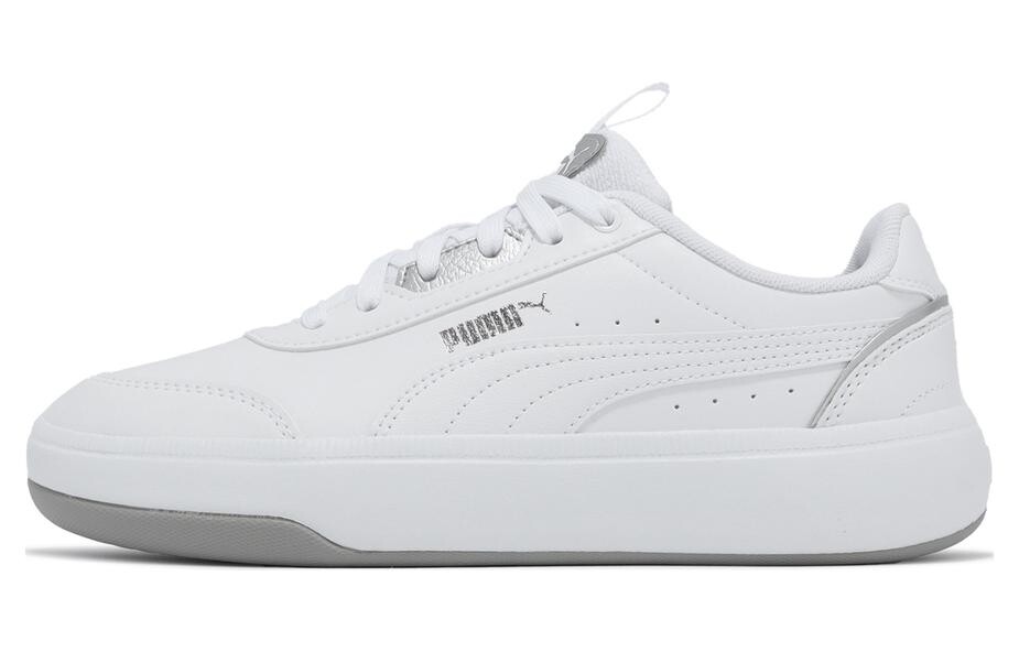 

Кроссовки Puma Women's Tori 'Pop-Up Metallics - White Silver', белый/серебряный