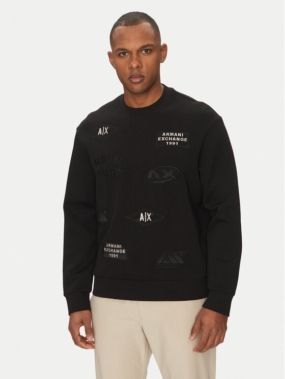 

Толстовка обычного кроя XM000479 AF10818 UC001 Armani Exchange, черный