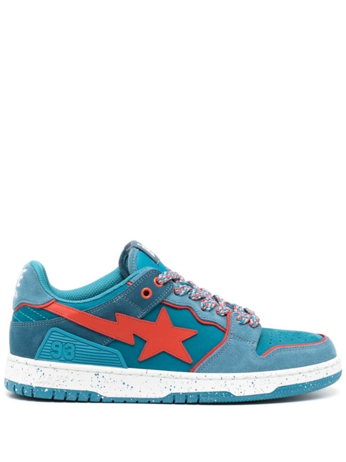 

A BATHING APE кроссовки Sk8 Sta со вставками, синий