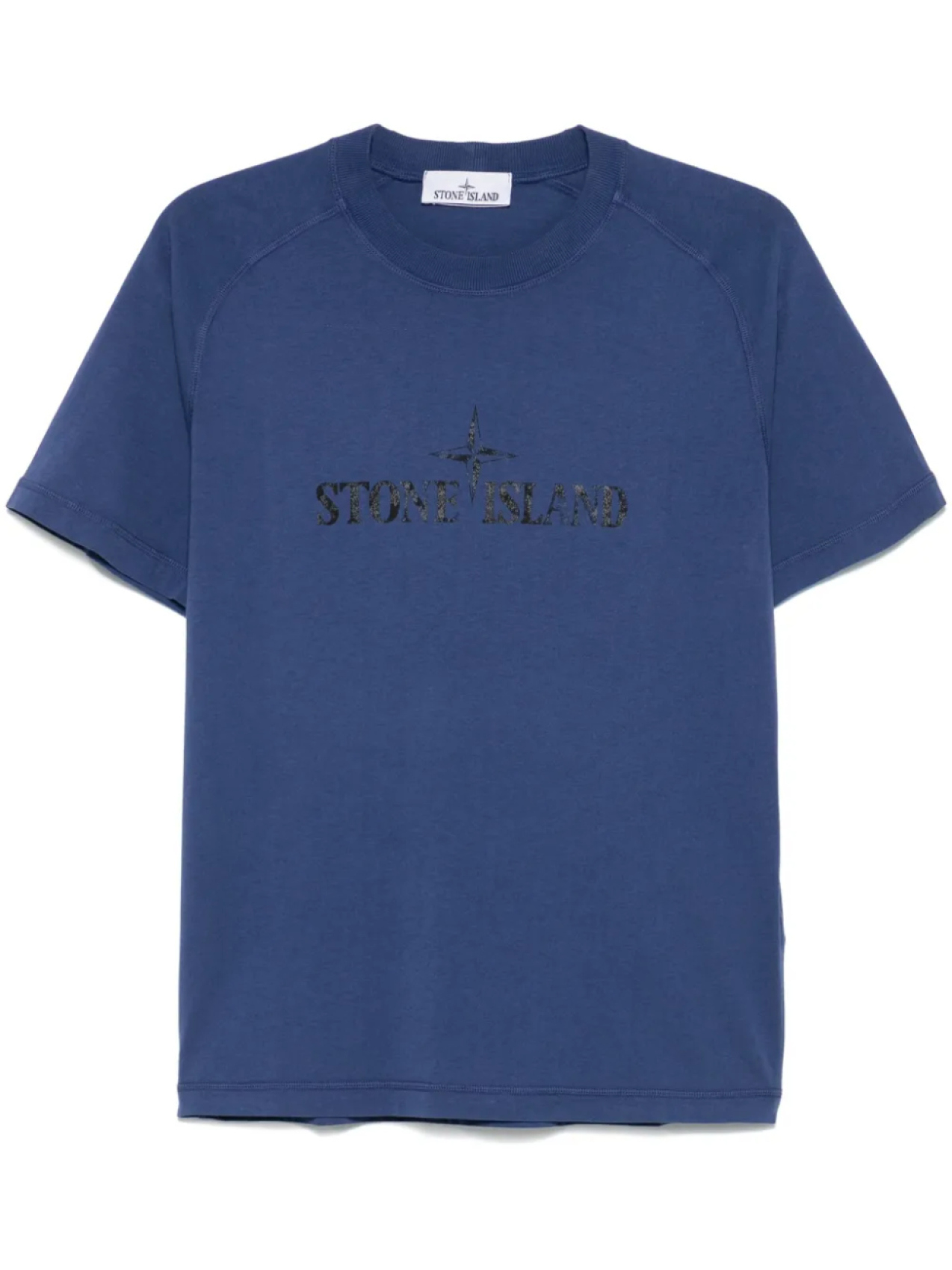 

Футболка с логотипом Stone Island, синий