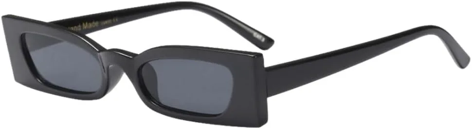 

Солнцезащитные очки квадратной формы 2027 года для женщин и мужчин, винтажные, в стиле «конфетные», с маленькой прямоугольной оправой MTZJH, C4 Black Gray