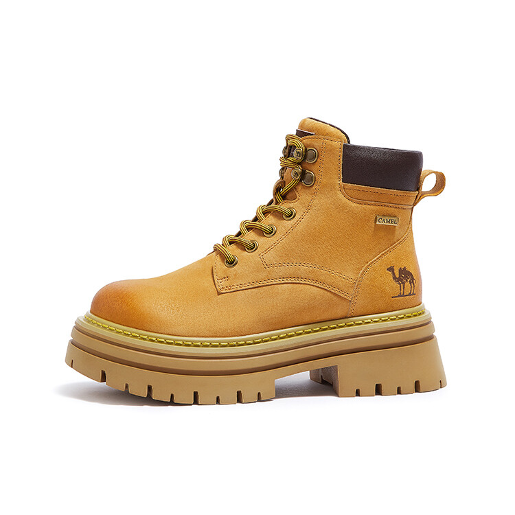 

Ботинки Martin Boot женские Camel, цвет Soil yellow (velvet type)