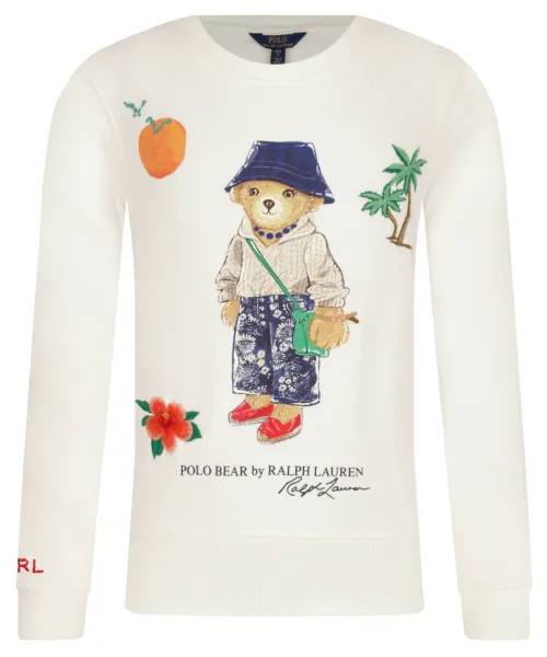 

Толстовка Regular fit Polo Ralph Lauren, белый