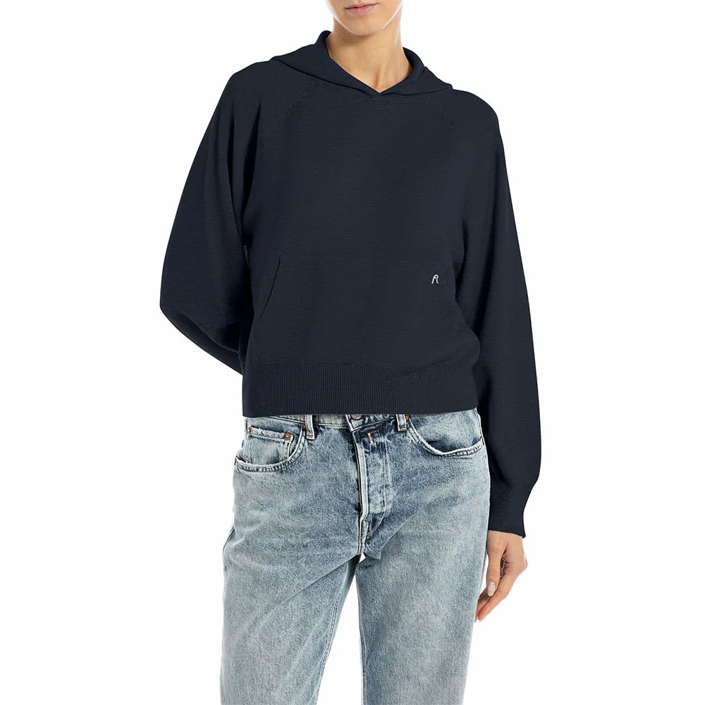 

Свитер Replay DK3905.000.G23372 hoodie, синий