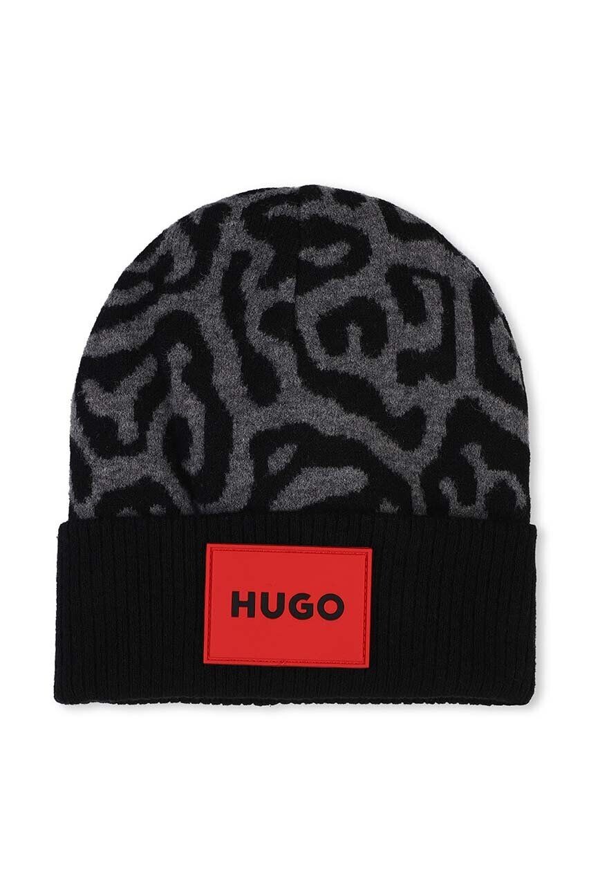 

Детская шапочка HUGO с добавлением шерсти, черный