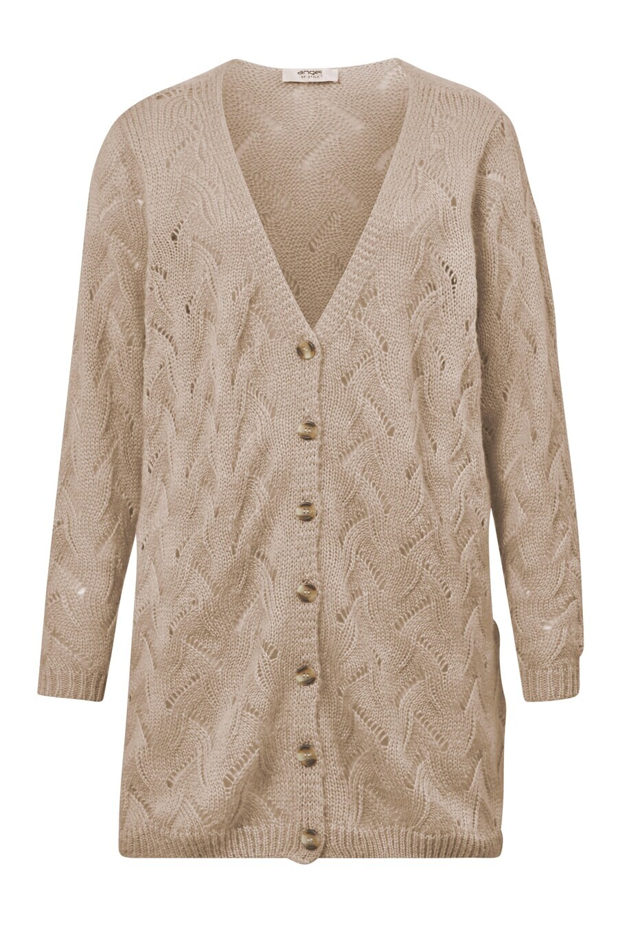 

Вязаный кардиган Angel of Style Knit Cardigan, цвет champagne