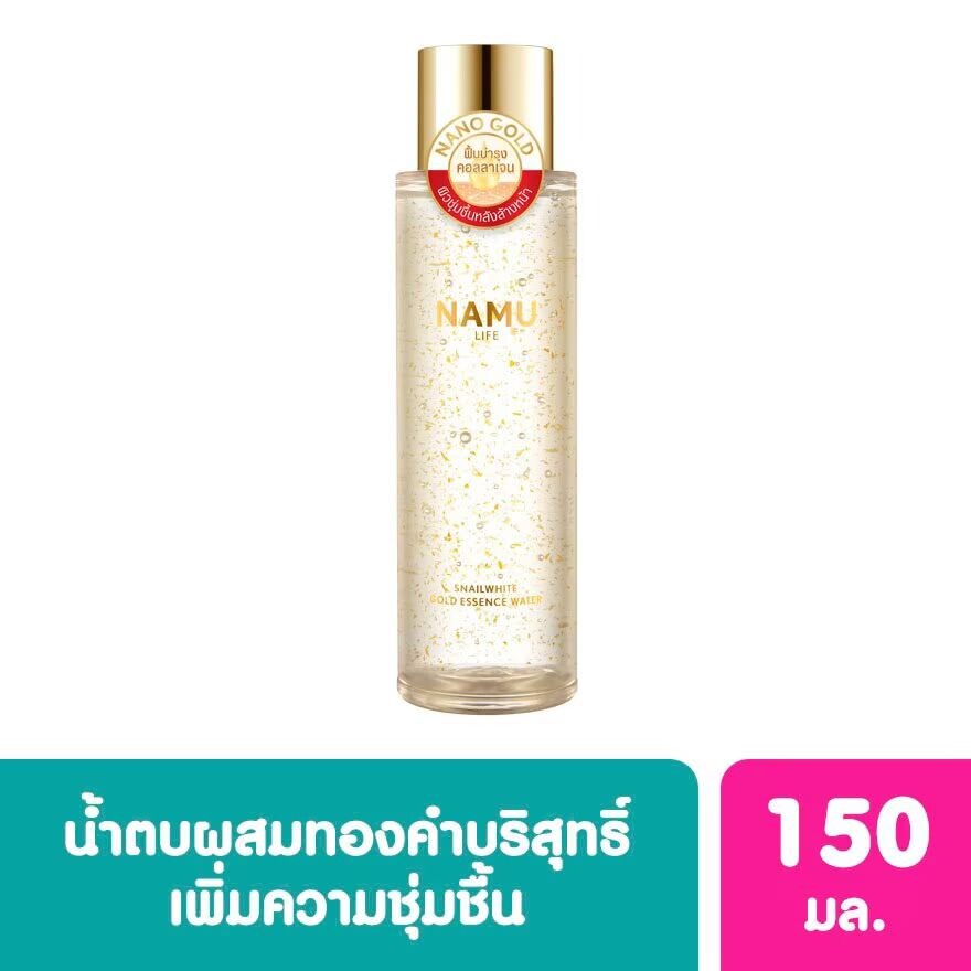 

Namu Life Snailwhite NAMU LIFE SNAILWHITE GOLD ESSENCE WATER 150ML, Clear
