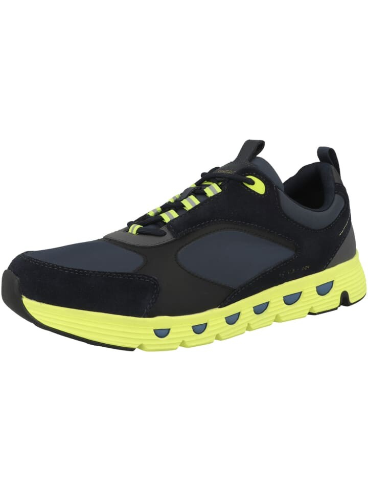 Кроссовки на шнуровке Geox Sneaker low U Spherica Ecub-4 A, синий — фото 4